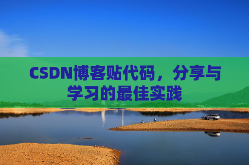 CSDN博客贴代码，分享与学习的最佳实践